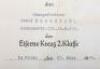 WW2 German Award Citation Pair of Ewald Husmeier Stabsbattery III./ Artillery Regiment Nr 255 - 7