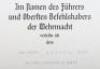 WW2 German Luftwaffe Medical Section Award Citation Pair - 3