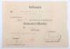 3x WW2 German Award Citations - 3