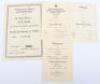 WW2 German Award Citation Group of Four, Infantry Regiment 257 - 2