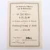 WW2 German Award Citation Group of Four, Infantry Regiment 257 - 8