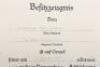 WW2 German Black Wound Badge Citation Grenadier Hans Ahrens 7./Grenadier Regiment Nr376 - 2