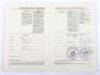 WW2 German West Wall Medal Citation - 9