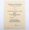 Third Reich 25 Years Faithful Service Decoration Citation Awarded to Albert Ortel - 6