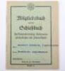 Third Reich 25 Years Faithful Service Decoration Citation Awarded to Albert Ortel - 14