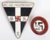 Third Reich NSDAP Party Badge by Gottlieb Friedrich Keck - 2