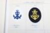 Superb WW2 German Insignia Factory Sample Book with Kriegsmarine Trade & Proficiency Badges - 10