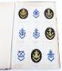 Superb WW2 German Insignia Factory Sample Book with Kriegsmarine Trade & Proficiency Badges - 11