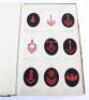 Superb WW2 German Insignia Factory Sample Book with Kriegsmarine Trade & Proficiency Badges - 12