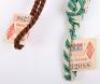 2x Third Reich Hitler Youth Rank Lanyards - 2