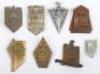 8x Third Reich Hitler Youth Day Badges - 2
