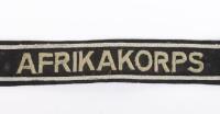 Scarce Variation of Afrikakorps Cuff Title