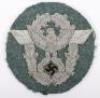WW2 German Police Officers Tunic Arm Eagle - 2