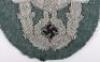 WW2 German Police Officers Tunic Arm Eagle - 3