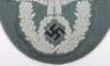 Scarce Variation WW2 German Police Officers Tunic Arm Eagle - 3