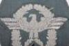 Scarce Variation WW2 German Police Officers Tunic Arm Eagle - 4