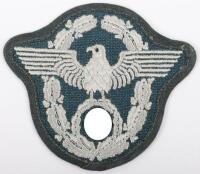 Scarce Third Reich Police Administration Arm Eagle