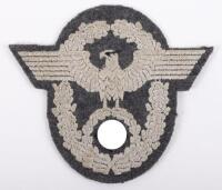 Rare Third Reich Police Arm Eagle