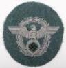 Third Reich Police Administration Tunic Arm Eagle - 2