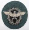 Third Reich Police Administration Tunic Arm Eagle - 5