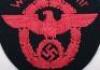 3x Third Reich Fire Police Arm Eagles for Werkfeuerwehr (Factory Fire Brigades) - 3
