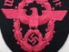 3x Third Reich Fire Police Arm Eagles for Werkfeuerwehr (Factory Fire Brigades) - 5