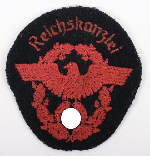 Rare Third Reich Fire Brigade Arm Badge for Adolf Hitler&rsquo;s Reichchancellery (Reichskanzlei)
