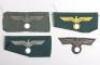 4x WW2 German Tunic Breast Eagles - 2