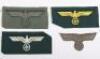 4x WW2 German Tunic Breast Eagles - 2