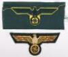 WW2 German Kriegsmarine Coastal Artillery Tunic Breast Eagles - 3