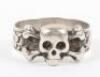 WW2 German Soldiers Finger Ring in Waffen-SS Style