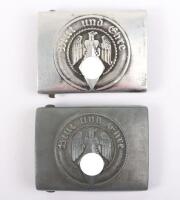 2x Third Reich Hitler Youth Belt Buckles