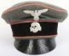 WW2 German Panzer Crusher Pattern Peaked Cap - 3