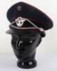 Third Reich Fire Brigade Officers Peaked Cap - 2