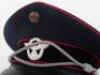 Third Reich Fire Brigade Officers Peaked Cap - 3