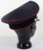 Third Reich Fire Brigade Officers Peaked Cap - 4