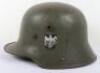 WW2 German M-16 Transitional Steel Combat Helmet - 3
