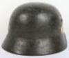 WW2 German Army M-35 Steel Combat Helmet - 5