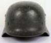 WW2 German Army M-35 Steel Combat Helmet - 14