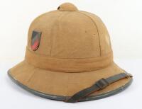 WW2 German Afrikakorps 1st Pattern Pith (Sun) Helmet