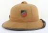 WW2 German Afrikakorps 1st Pattern Pith (Sun) Helmet - 2