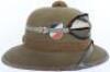 WW2 German Army Afrikakorps (D.A.K) Pith Helmet - 2