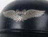 WW2 German Luftschutz (Air Defence) Steel Helmet, - 3