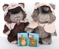 Two Kenner Circa 1984 Plush Toys Ewoks