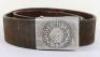 WW2 German Army Combat Belt and Buckle - 2
