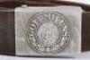 WW2 German Army Combat Belt and Buckle - 3