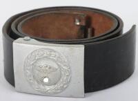 Third Reich DLV (Deutscher Luftsportverband) Belt and Buckle