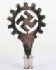 Third Reich Deutsche Arbeitsfront (D.A.F) Flag Pole Top - 3