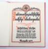 Third Reich NSDAP Party Membership Book - 3