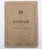 Rare WW2 German Waffen-SS Officers Soldbuch - 3